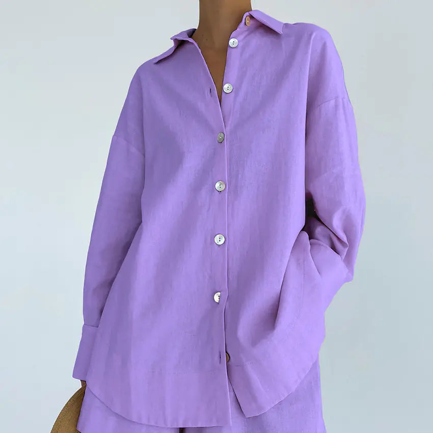 Women's Summer Loose Pajama Set (2 Pieces)