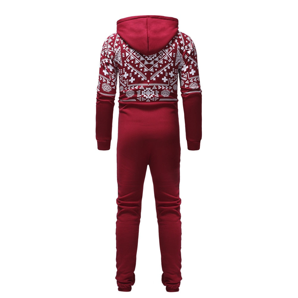 Printed Men's Onesie