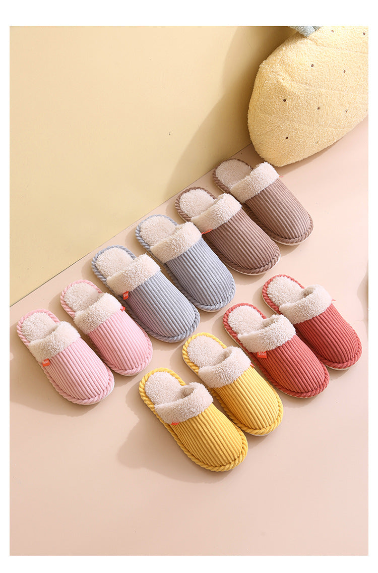 Ladies Corduroy Slippers