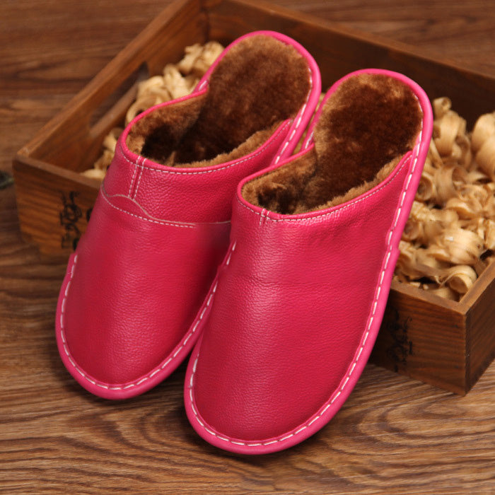 Indoor Non-Slip Cotton Slippers