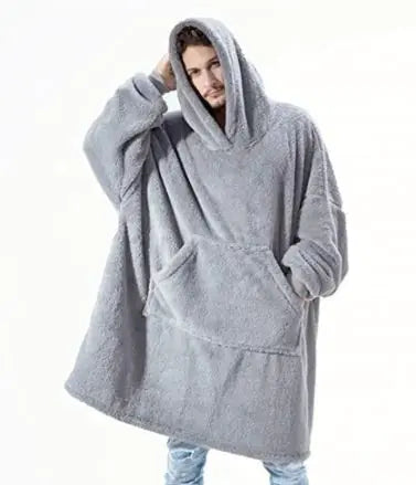 Big Pocket Hooded Blanket