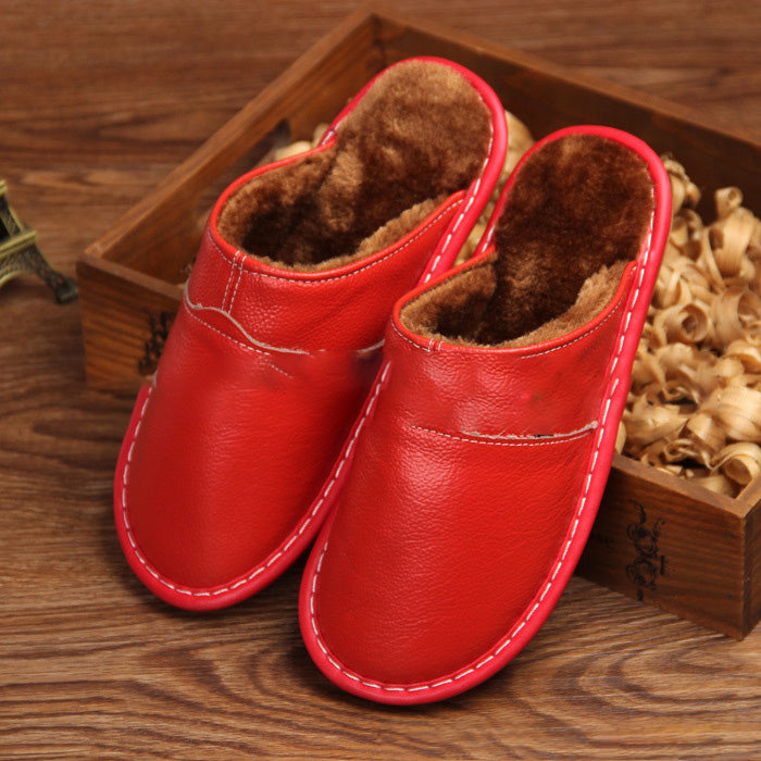 Indoor Non-Slip Cotton Slippers