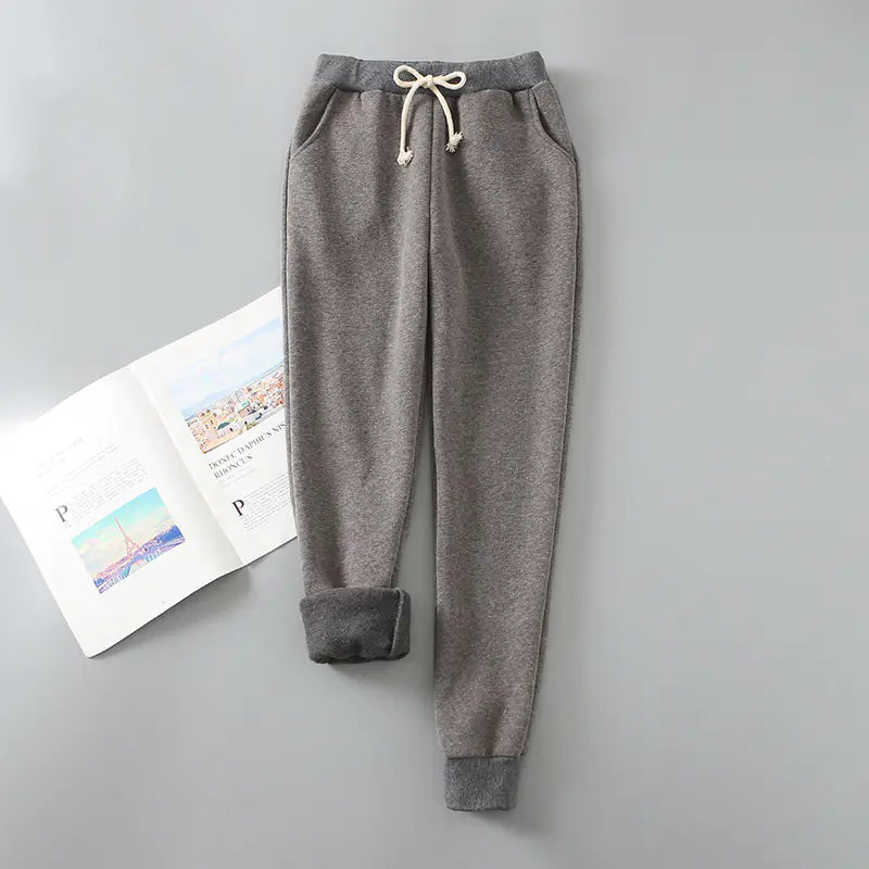 Women's Fleece Lined Loose Harem Sweatpants