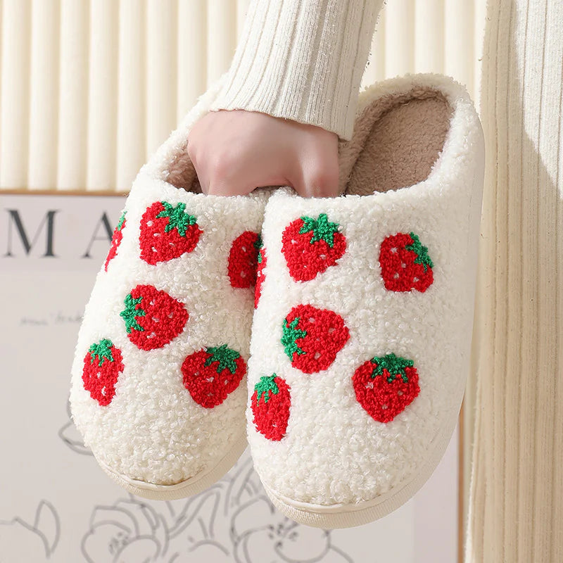 Unisex Playful Fruit Slippers