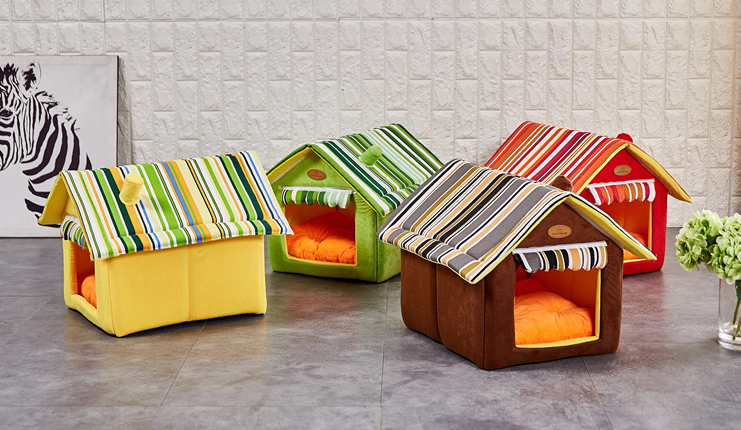 Washable Pet Bed for Dogs and Cats