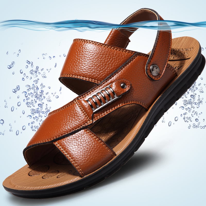 Men's Leather Beach Sandals