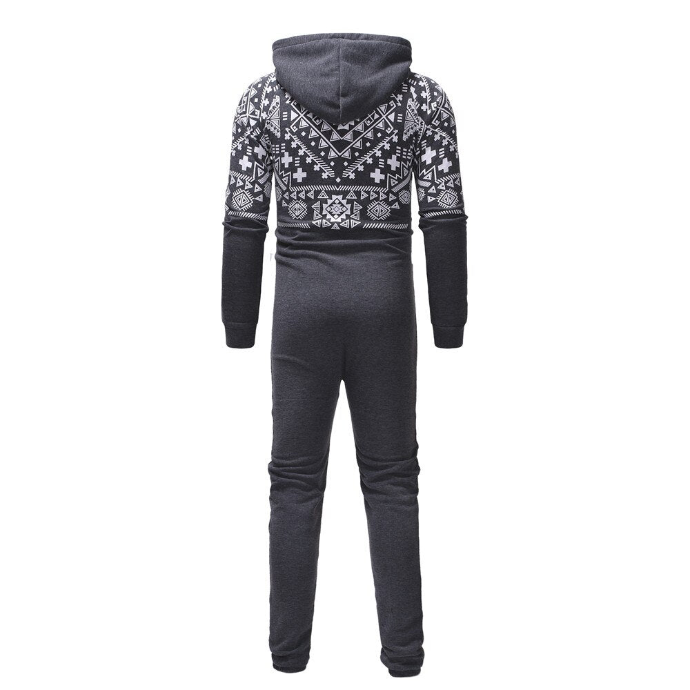 Printed Men's Onesie