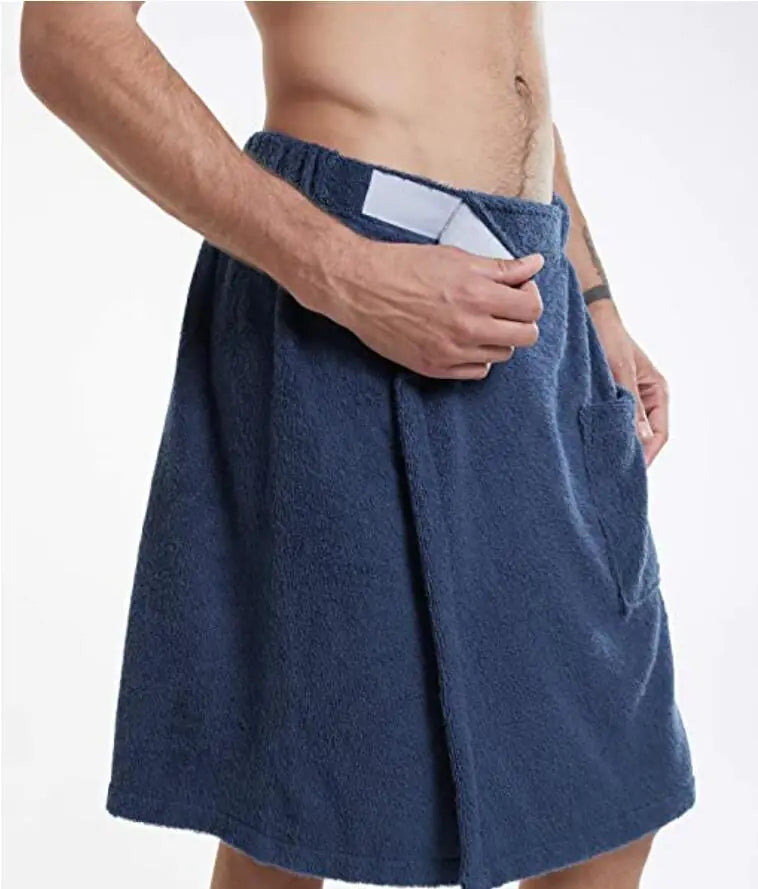 Mens Velcro Towel & Pocket