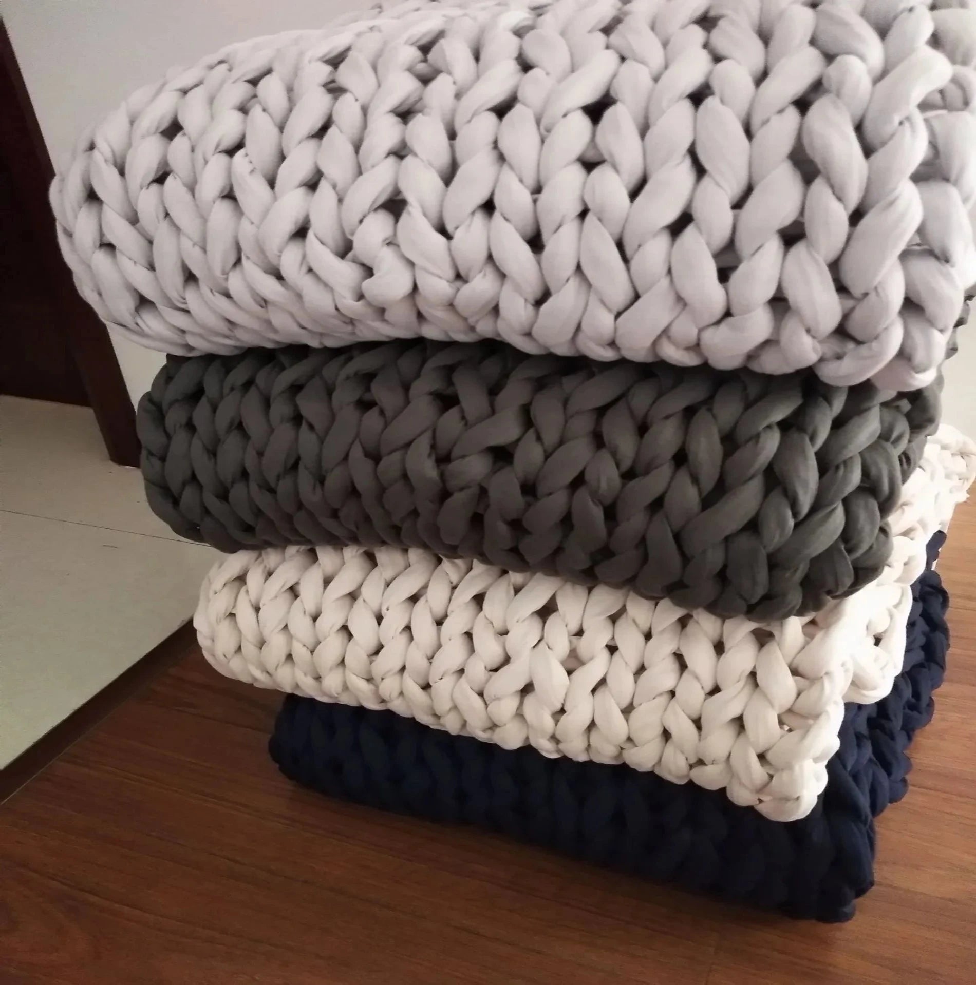 Hand-Woven Weighted Blanket
