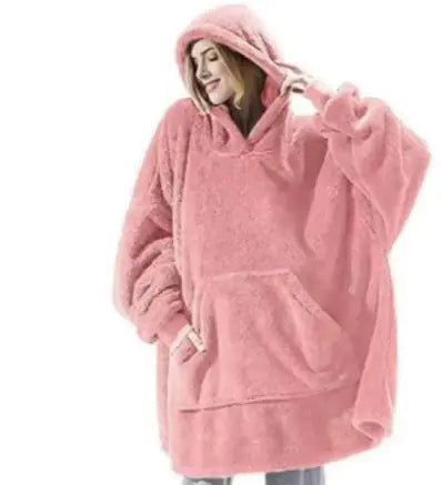 Big Pocket Hooded Blanket