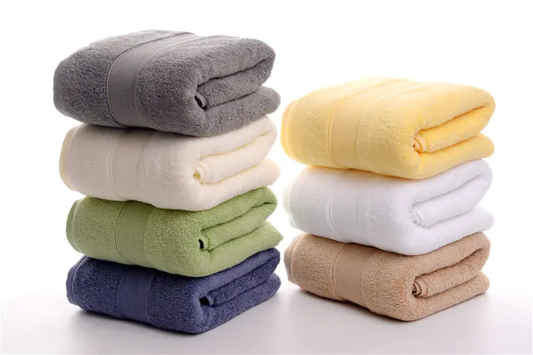 Pure Cotton Bath Towels (Set of 3)