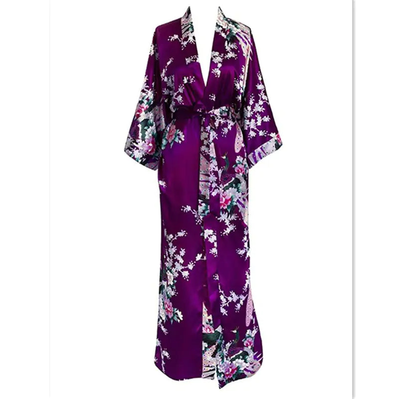Silk Robe for Women - Homewear and Sleepwear