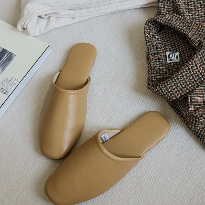 Sheepskin Leather Slipper