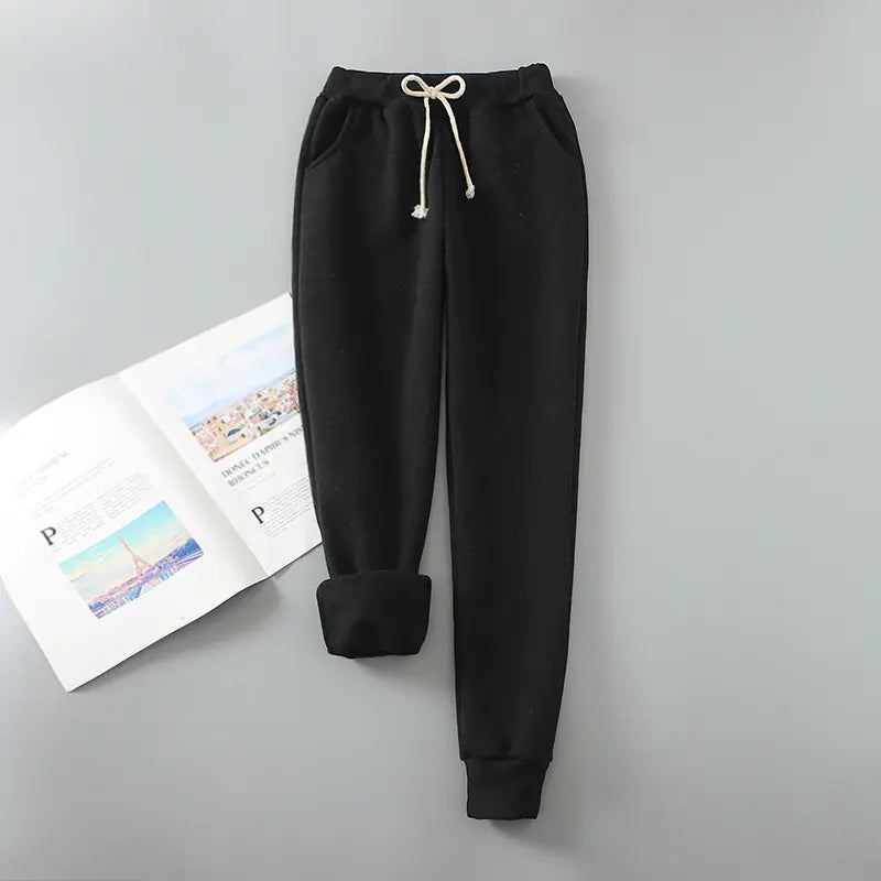 Women's Fleece Lined Loose Harem Sweatpants