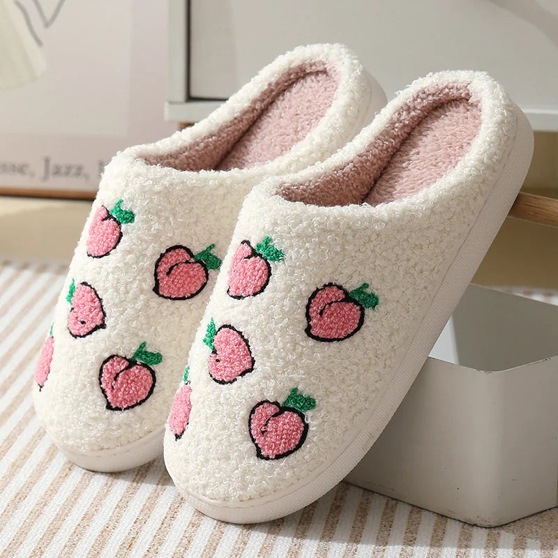 Unisex Playful Fruit Slippers