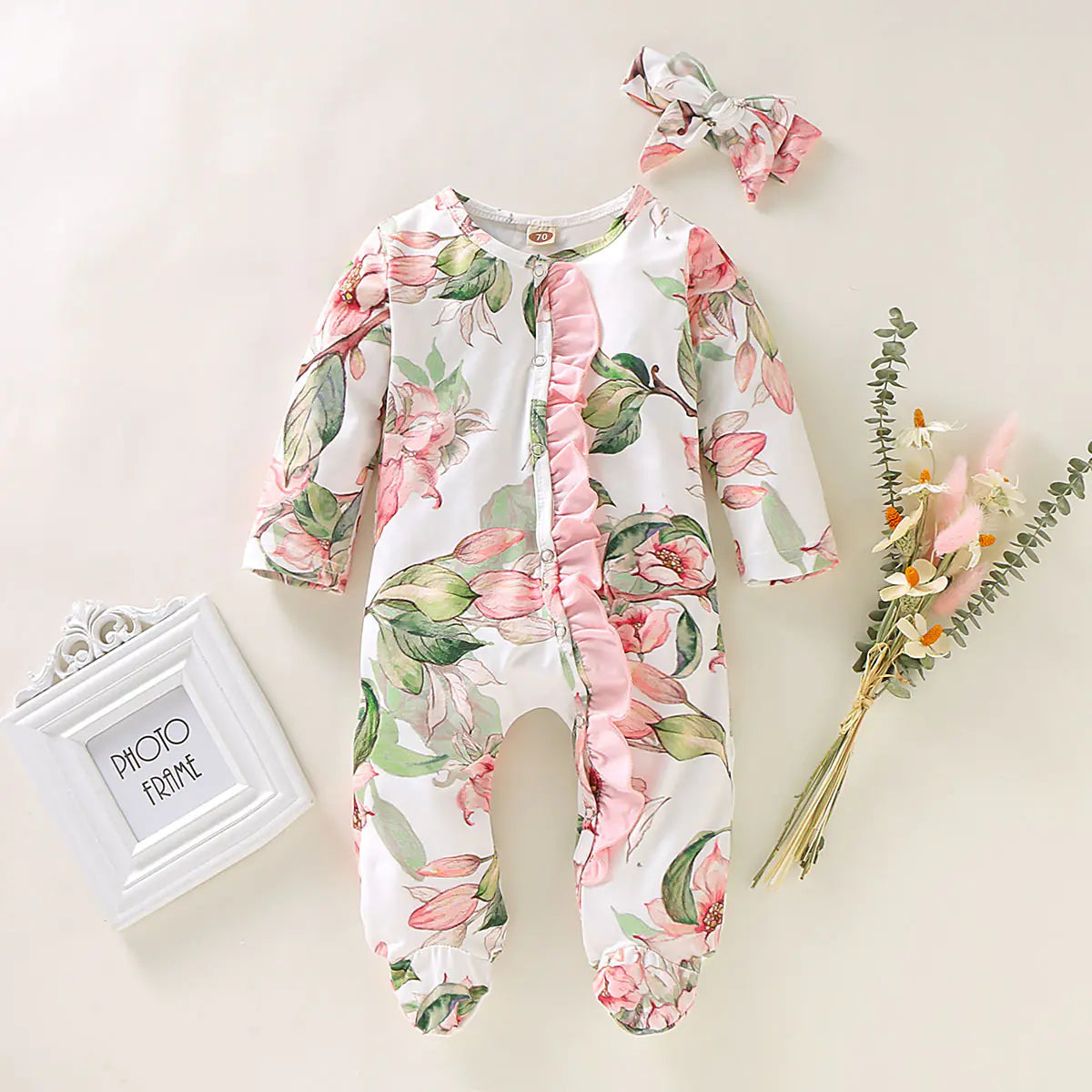 Long Sleeve Baby Jumpsuit