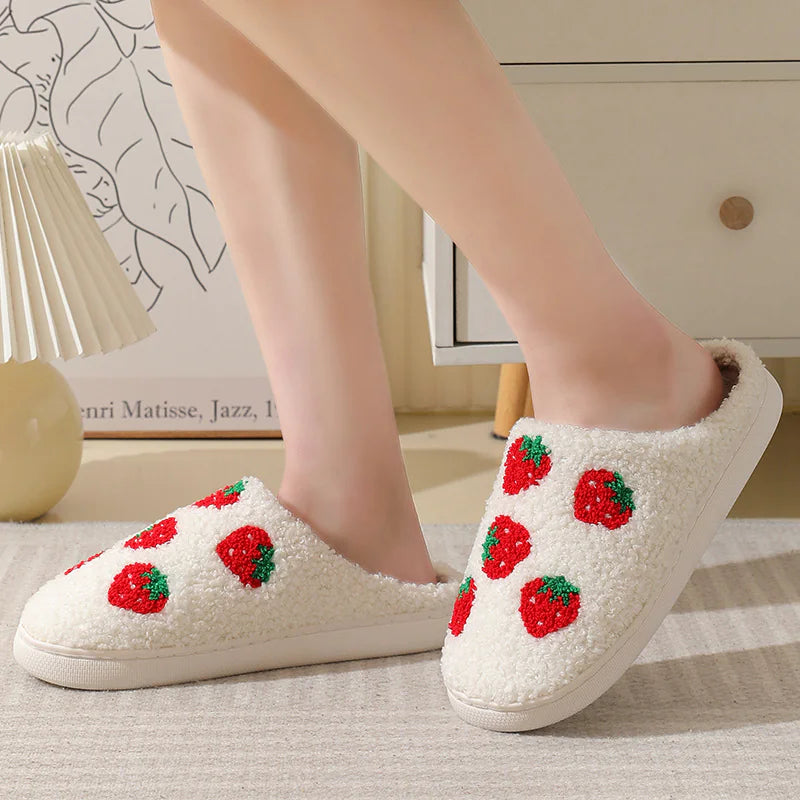 Unisex Playful Fruit Slippers