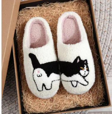 Unisex Cat Slippers