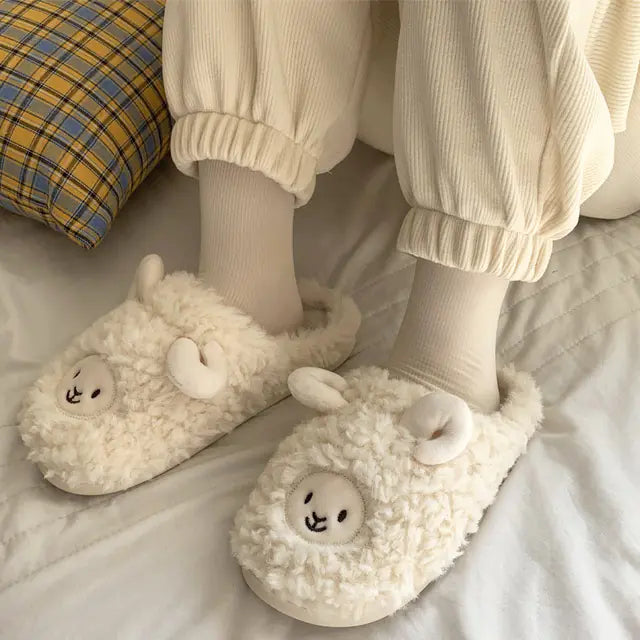 Couples Sheep Slippers
