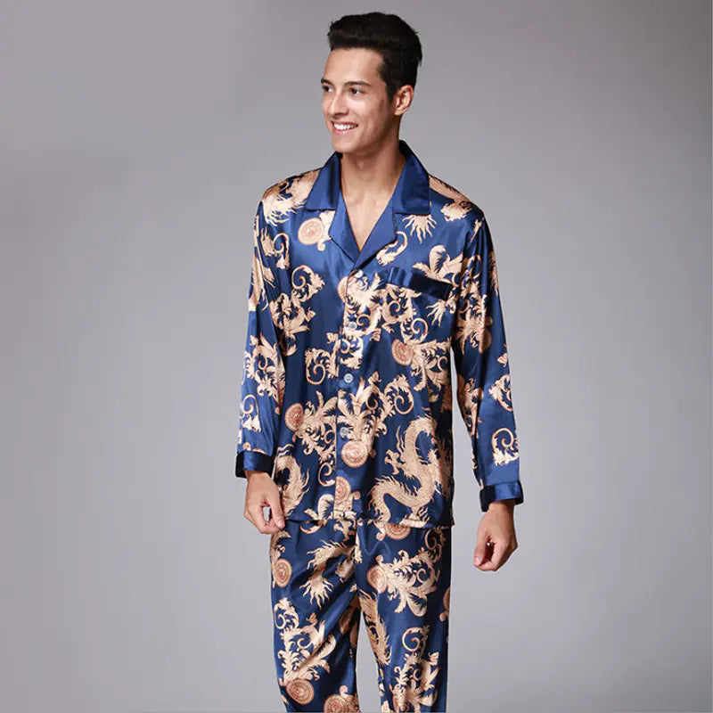 Men's Dragon Robe Set
