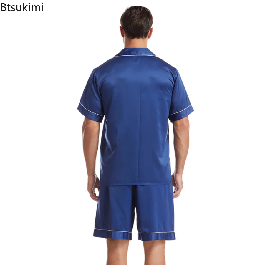 Silk Pajama Set - Short