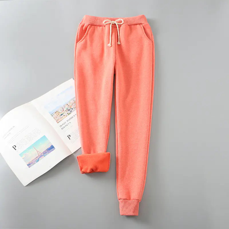 Women's Fleece Lined Loose Harem Sweatpants
