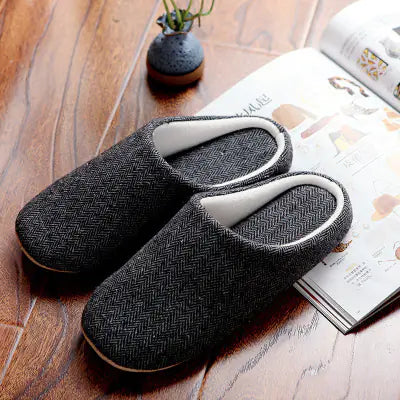 Men's Cotton-Linen Slippers