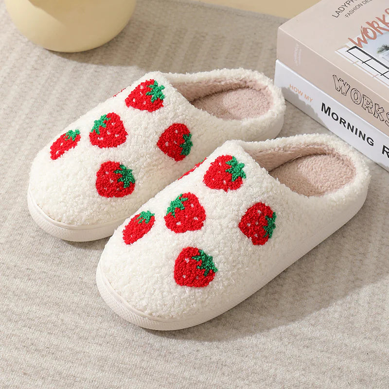 Unisex Playful Fruit Slippers