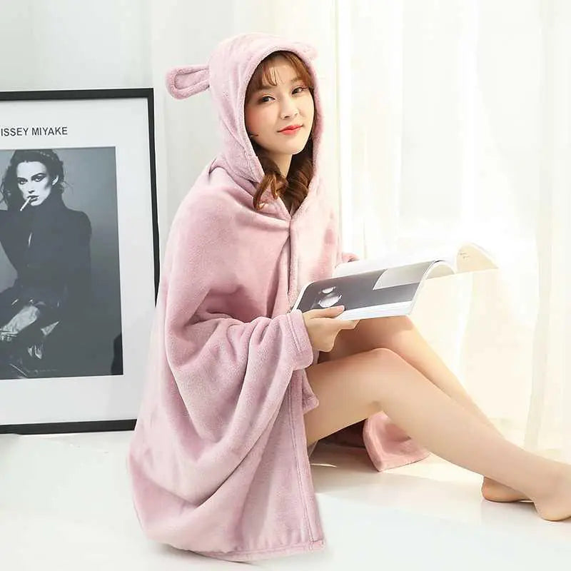 Fleece Office Blanket and Student Naps