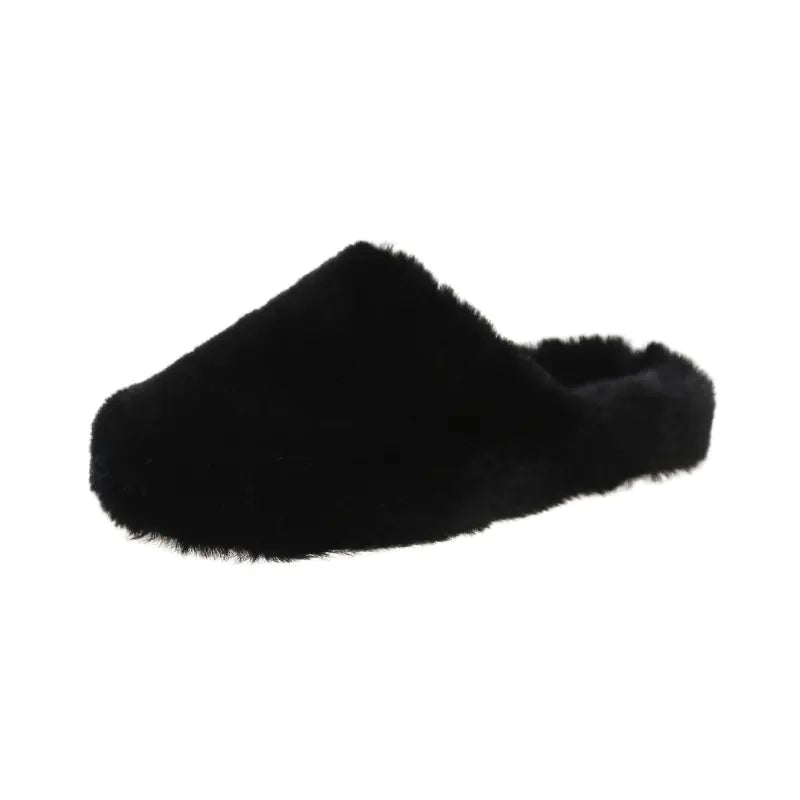Ladies Plush Dress Slippers