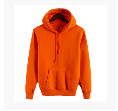 Unisex Cotton Pullover Hoodie