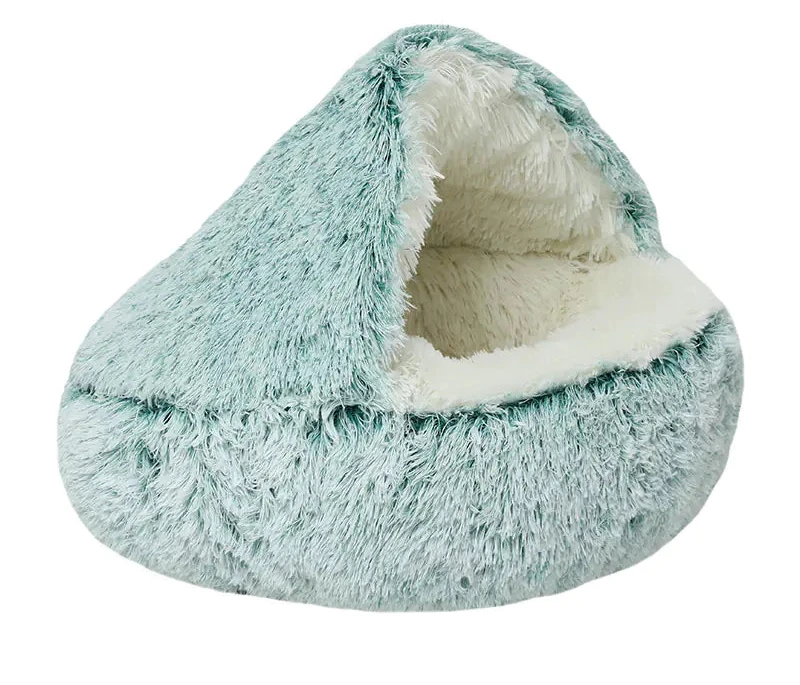 Shell-Shaped Bed for Cats and Dogs