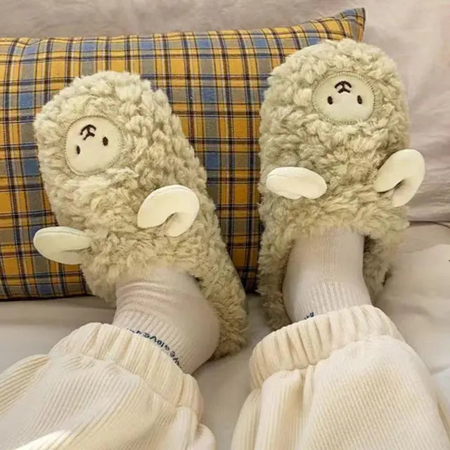 Couples Sheep Slippers