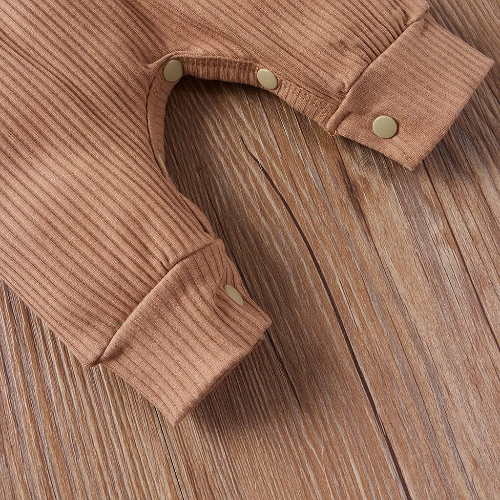 Newborn Baby Sleeveless Knitted Romper Jumpsuit