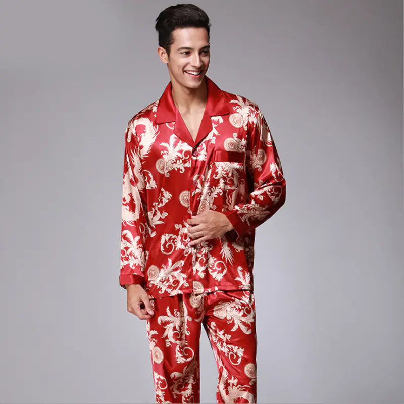 Men's Dragon Robe Set
