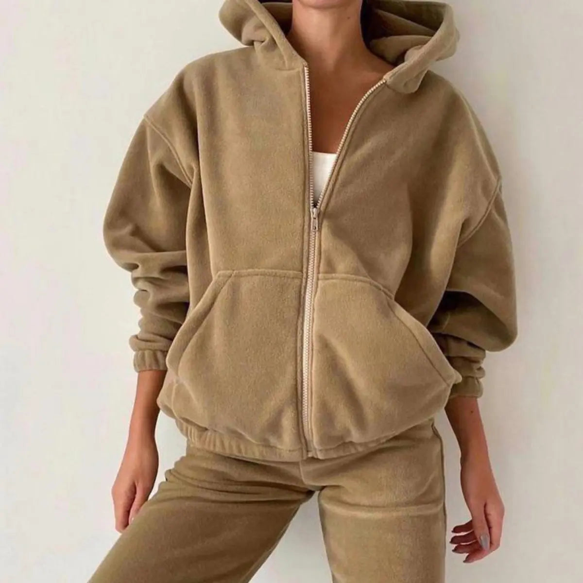 Women's Fashion Sports Hoodie Set