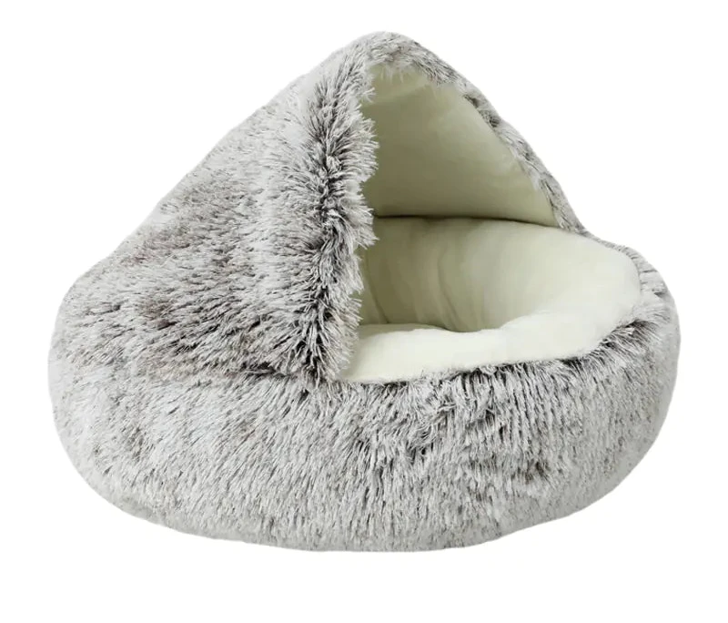 Shell-Shaped Bed for Cats and Dogs